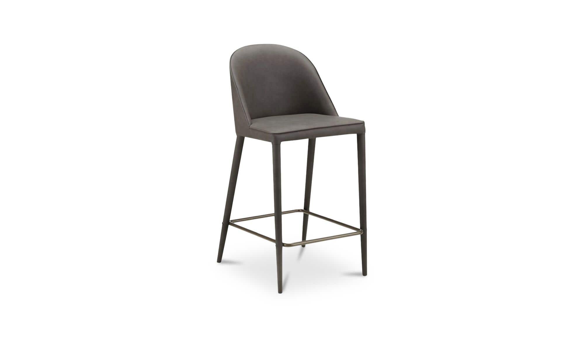 Moes Burton Counter Stool Vegan Leather YM-1033