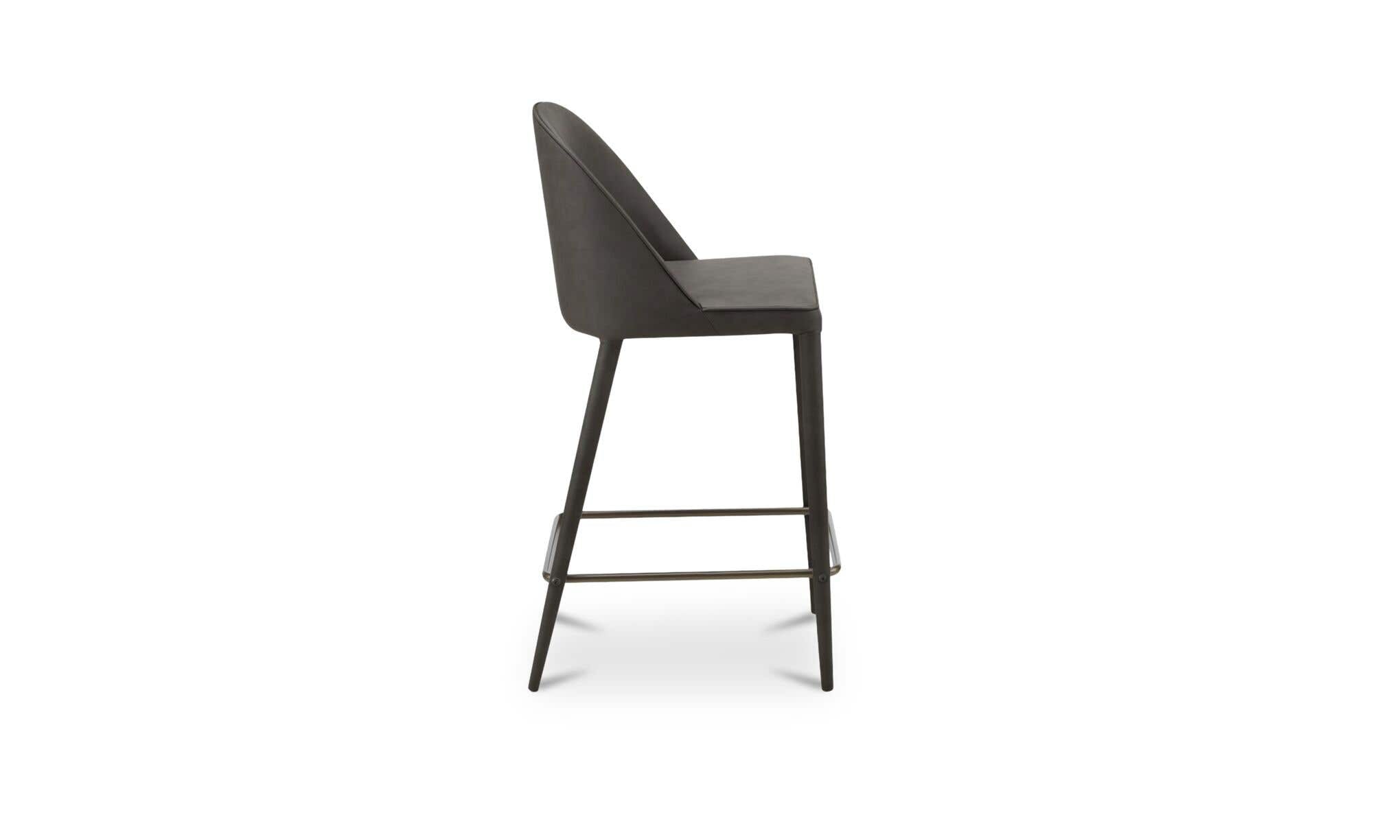 Moes Burton Counter Stool Vegan Leather YM-1033