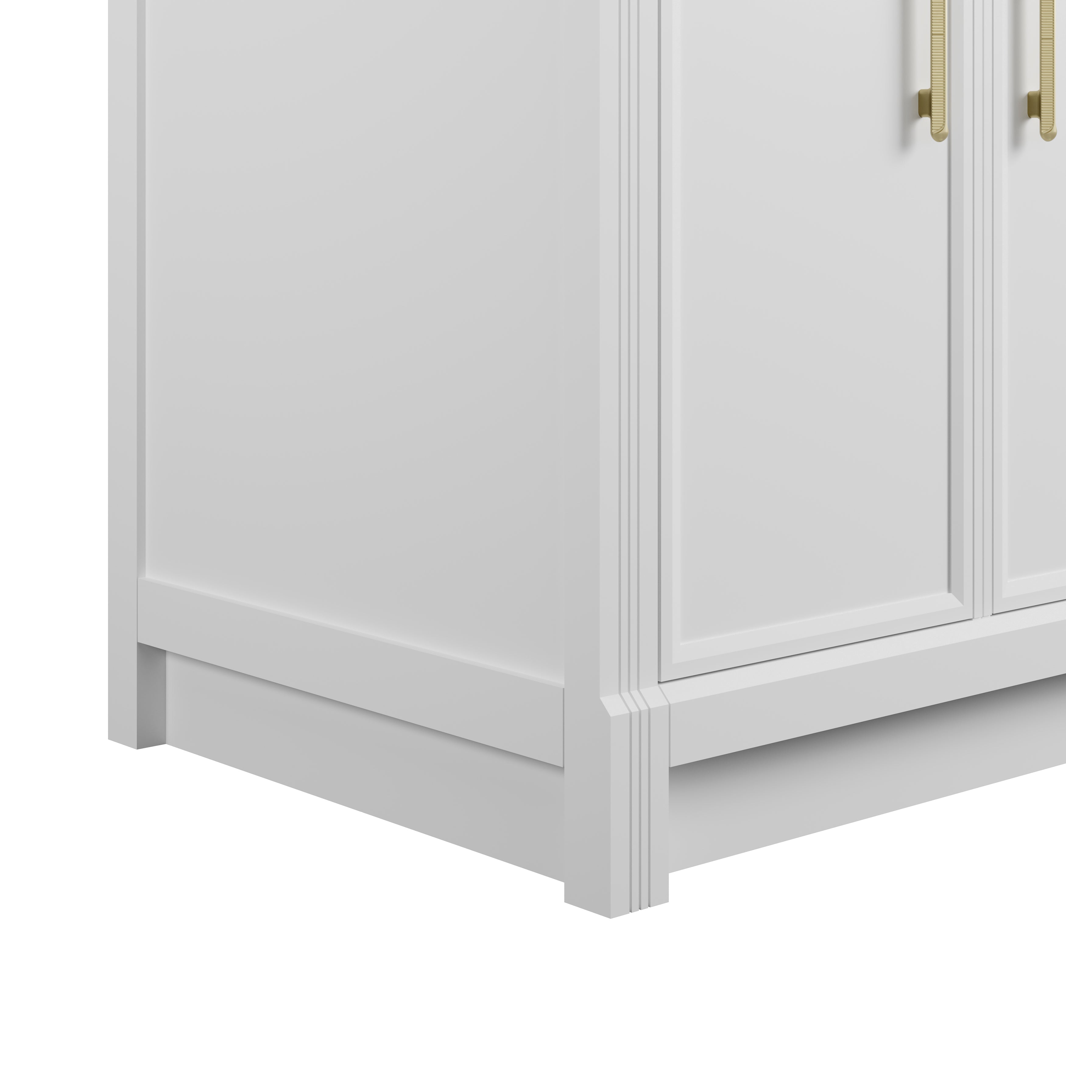 James Martin Bellshire 30" Single Vanity in Bright White with 3cm Countertop