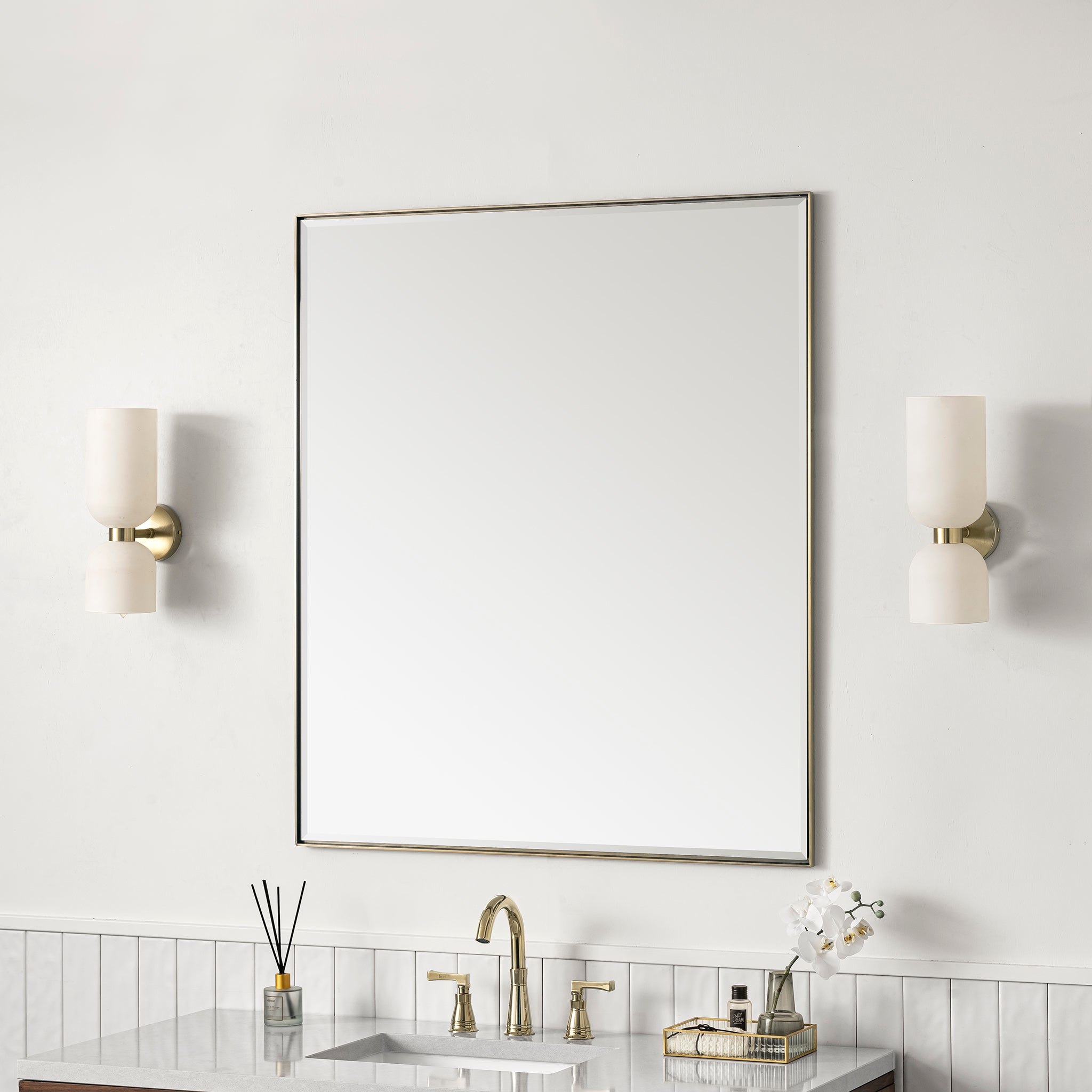 James Martin Rohe 36" Rectangular Mirror