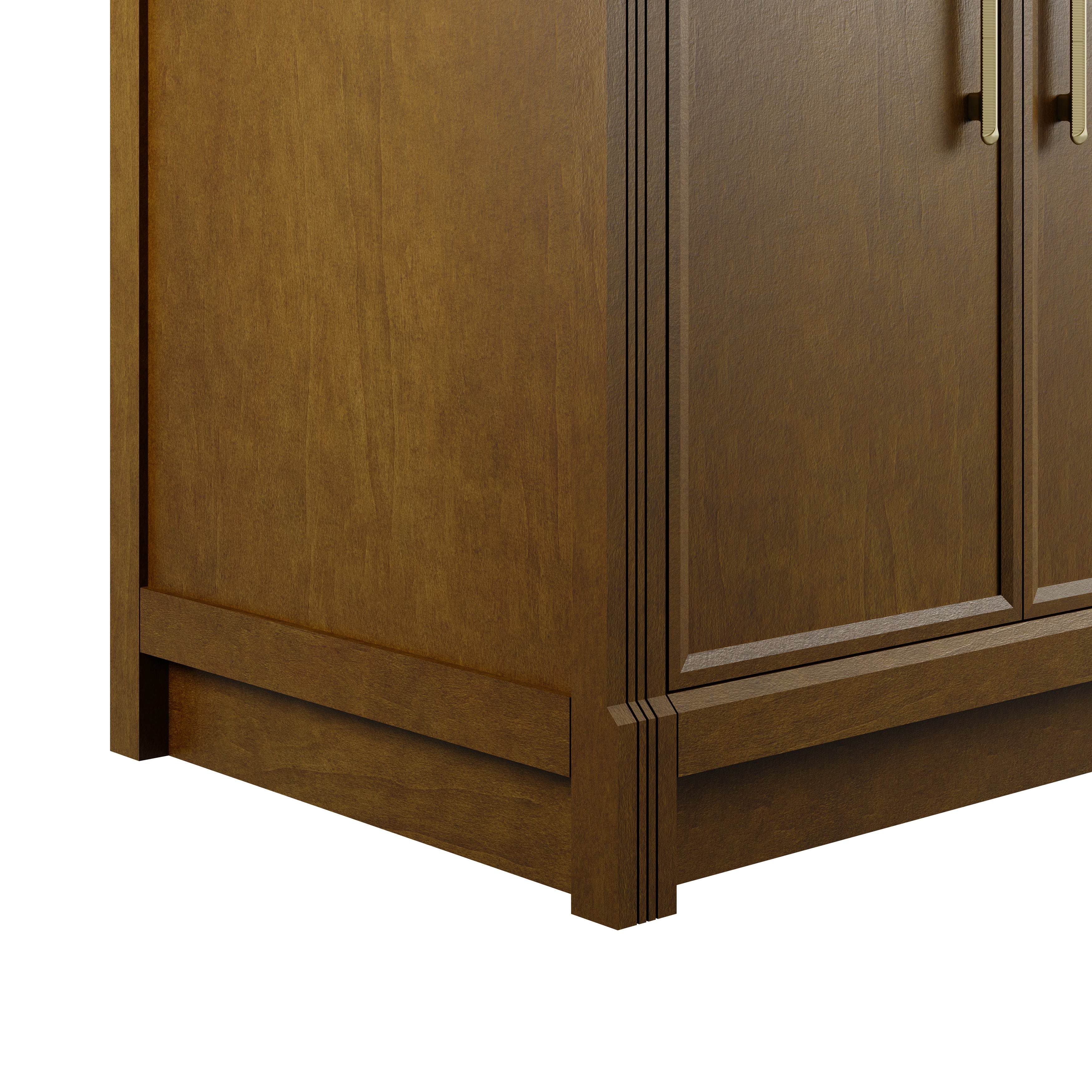 James Martin Bellshire 72" Double Vanity in Honey Oak with 3cm Countertop and FreePower Wireless Charger