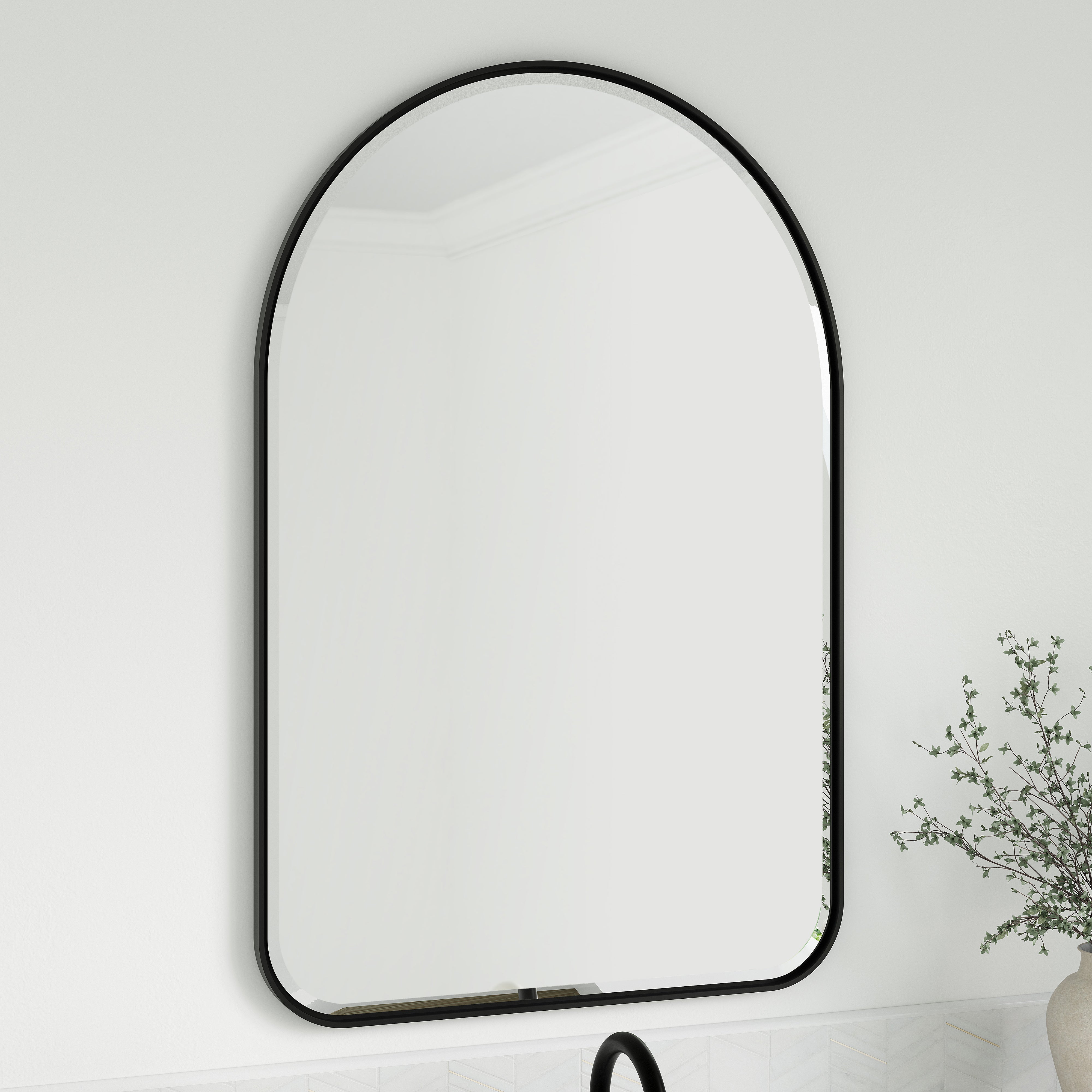 James Martin Rohe 24" Arched Mirror