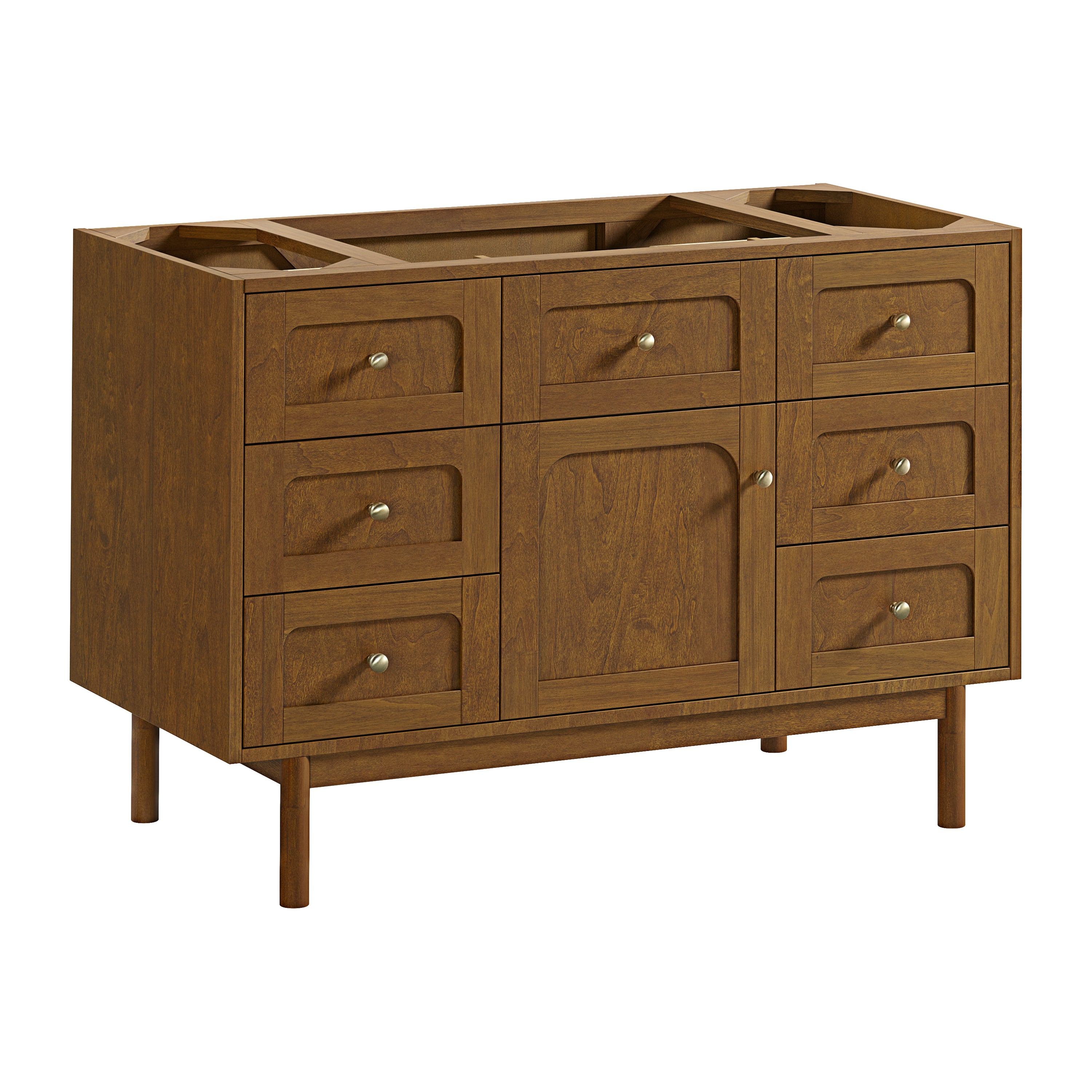 James Martin Laurent 48" Single Vanity in Honey Oak with 3cm Countertop