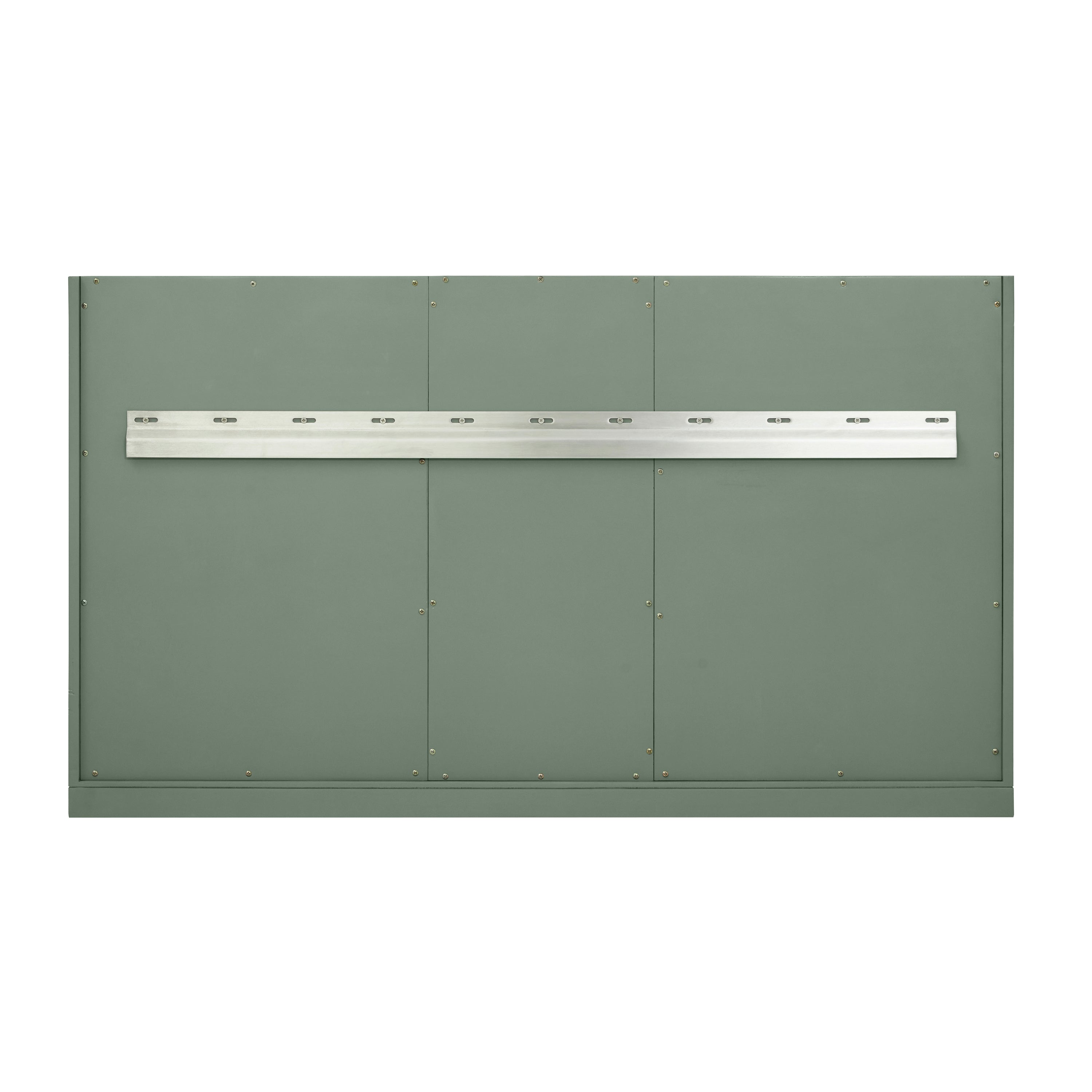 James Martin Chicago 48" Single Vanity in Smokey Celadon with 3cm Countertop and FreePower Wireless Charger