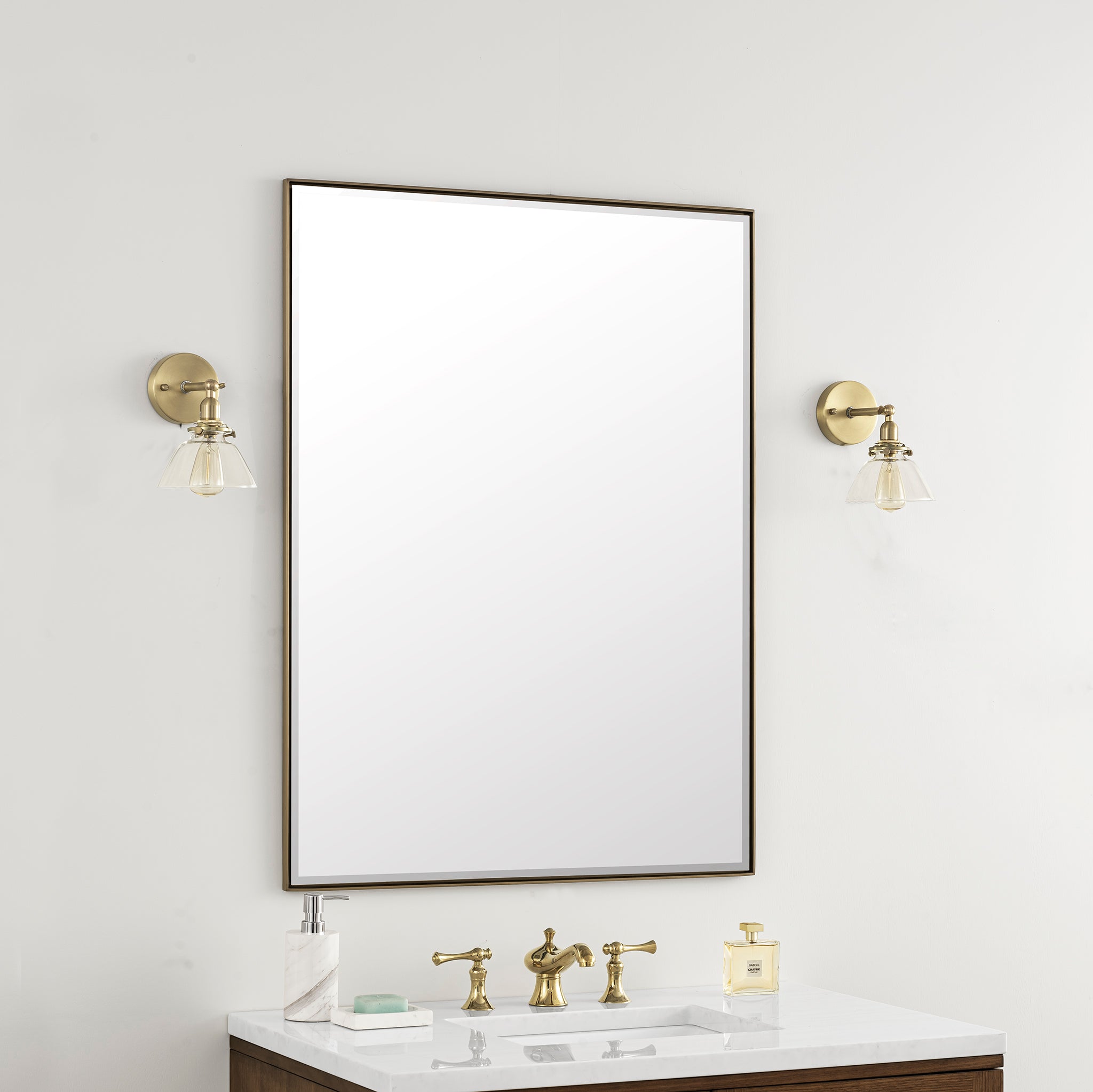 James Martin Rohe 30" Rectangular Mirror