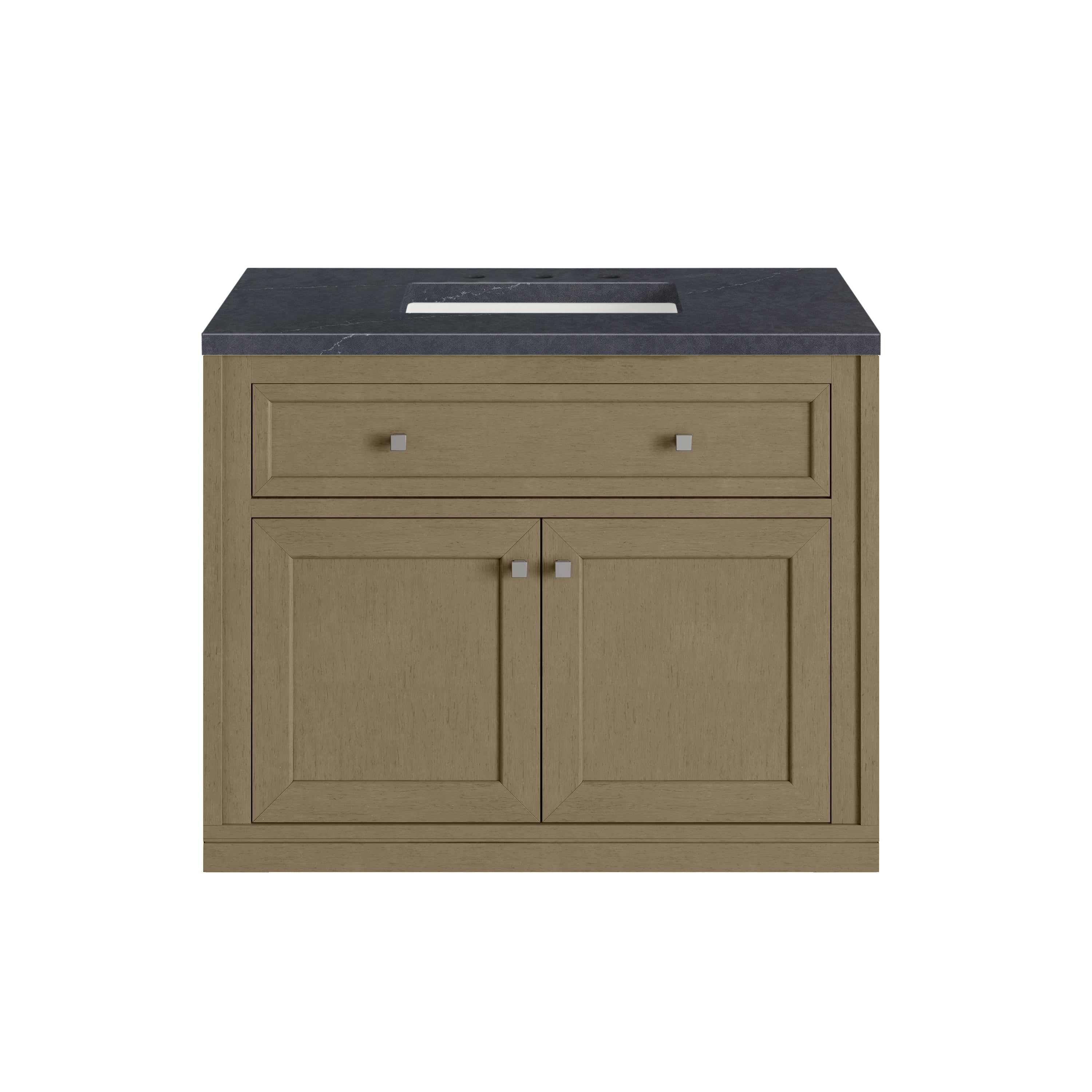James Martin Chicago 36" Single Vanity in Walnut Whisper with 3cm Countertop