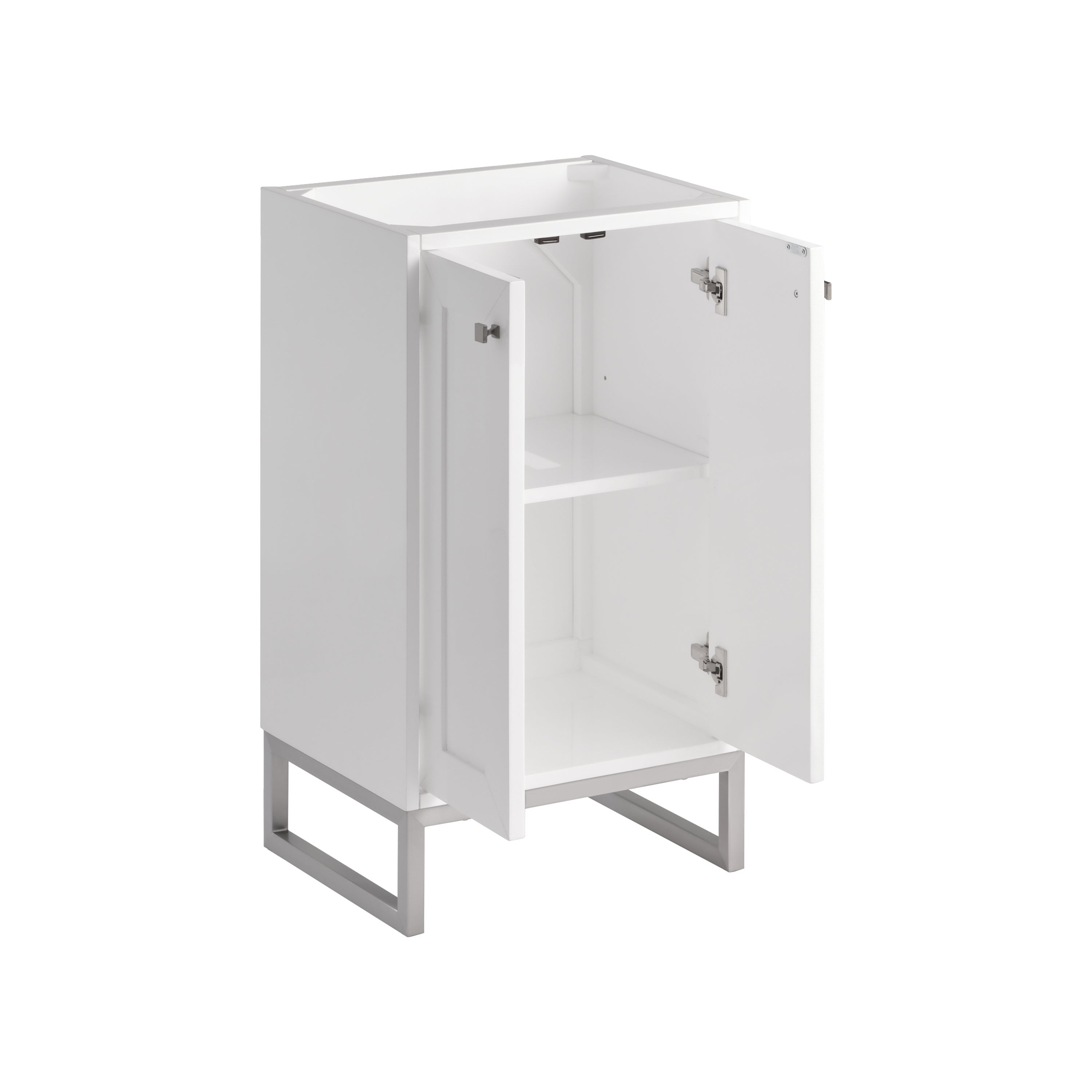 James Martin Chianti 20" Single Cabinet in Glossy White