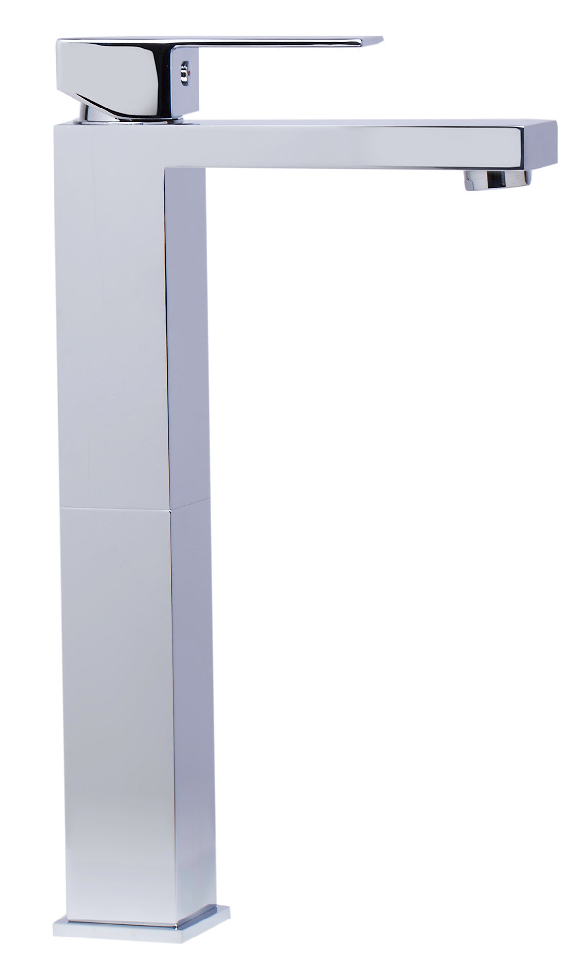 ALFI brand AB1129 Tall Square Single Lever Bathroom Faucet