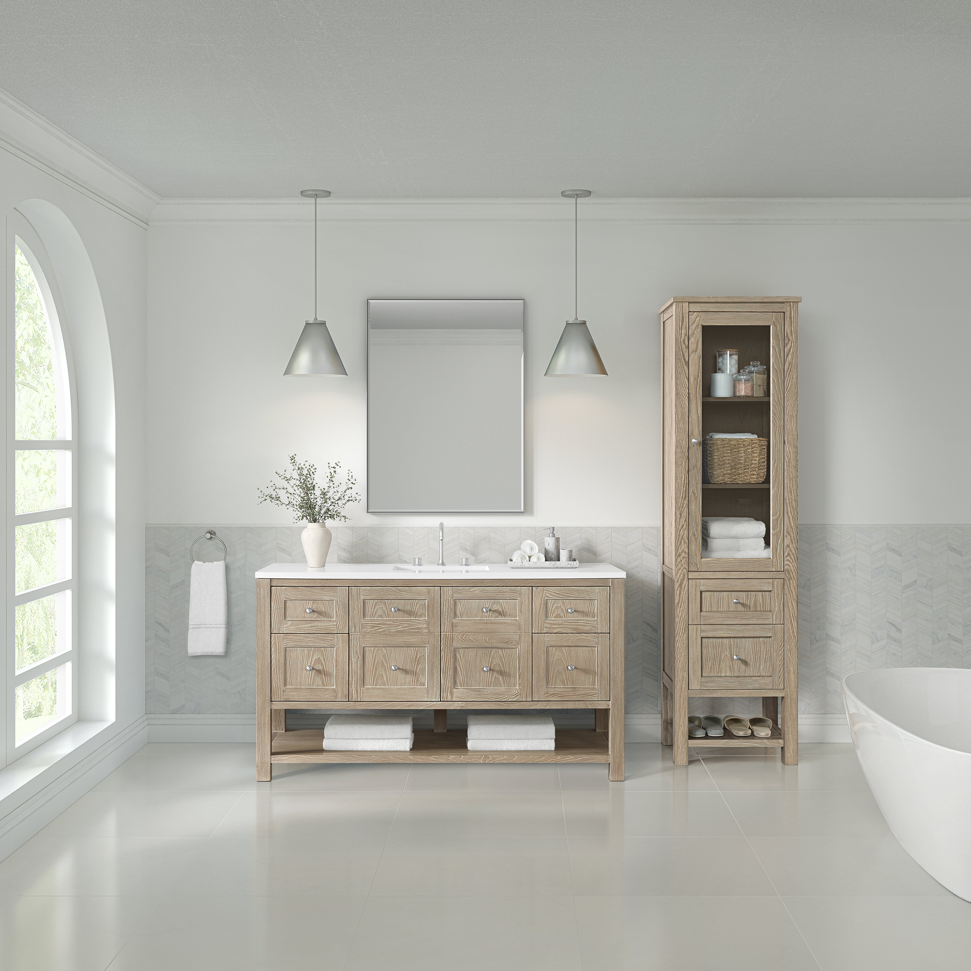 James Martin Breckenridge Linen Cabinet