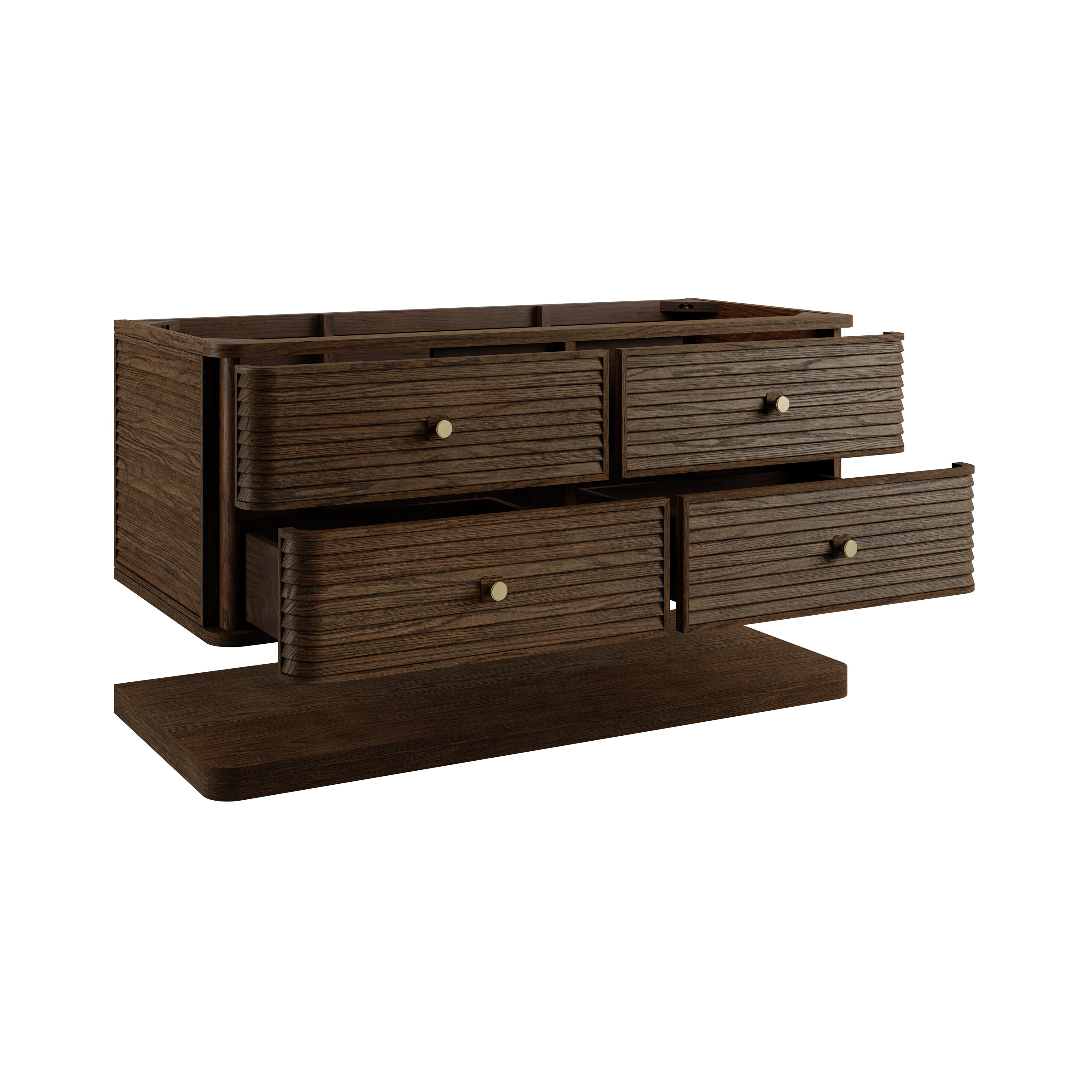 James Martin Allamari 48" Single Vanity in Sable with 3cm Countertop