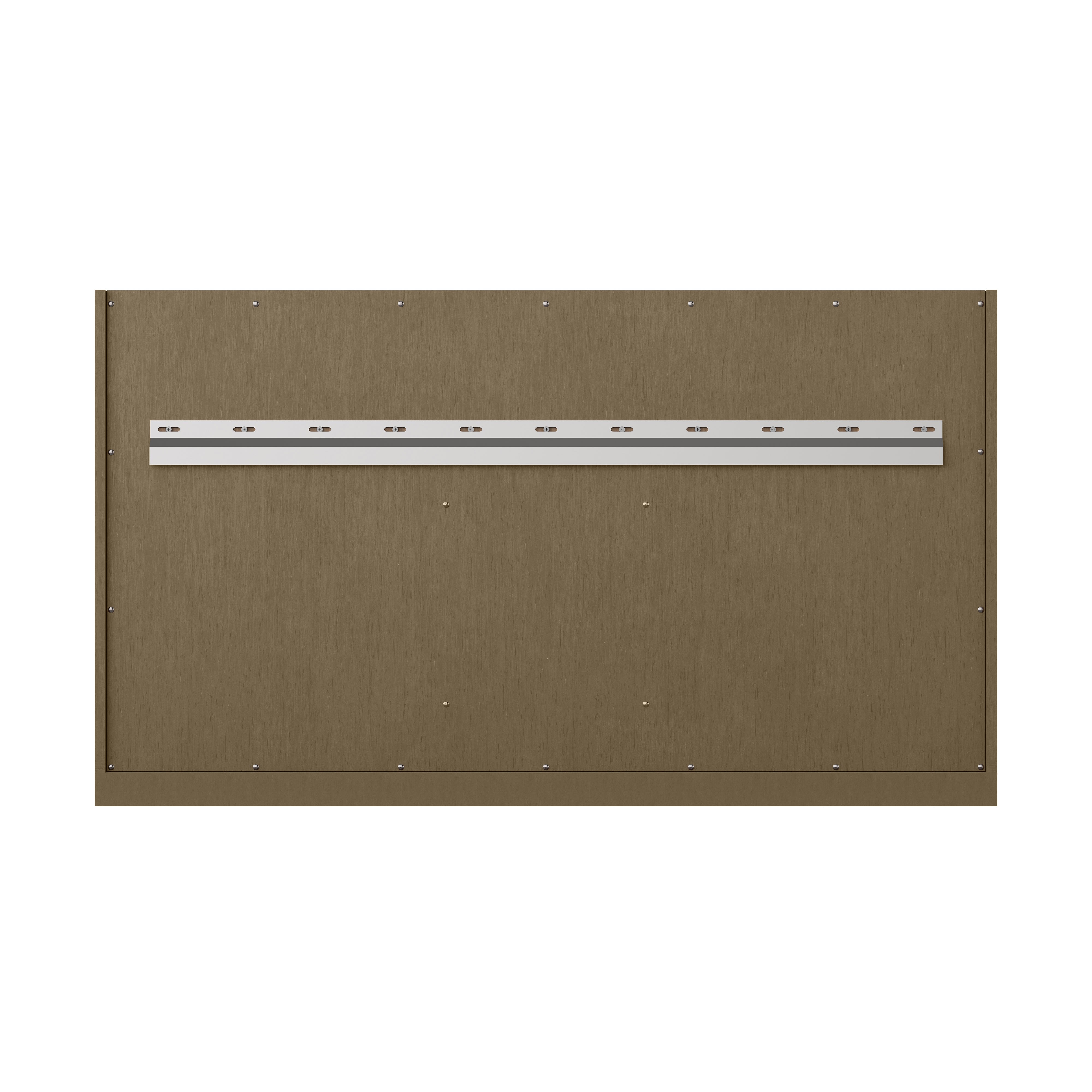 James Martin Chicago 48" Single Vanity in Walnut Whisper with 3cm Countertop and FreePower Wireless Charger