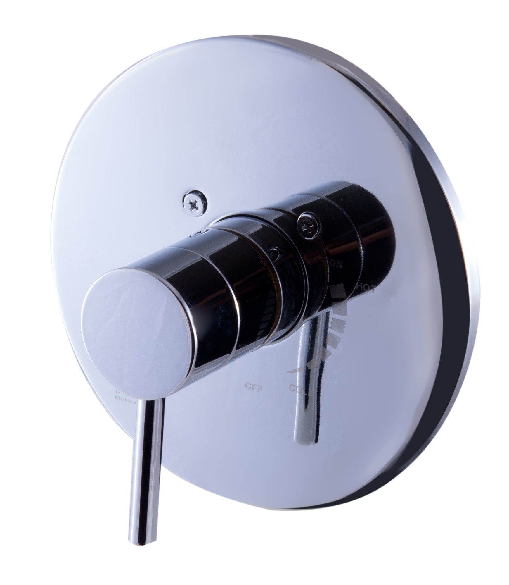 ALFI brand AB1601 Pressure Balanced Round Shower Mixer