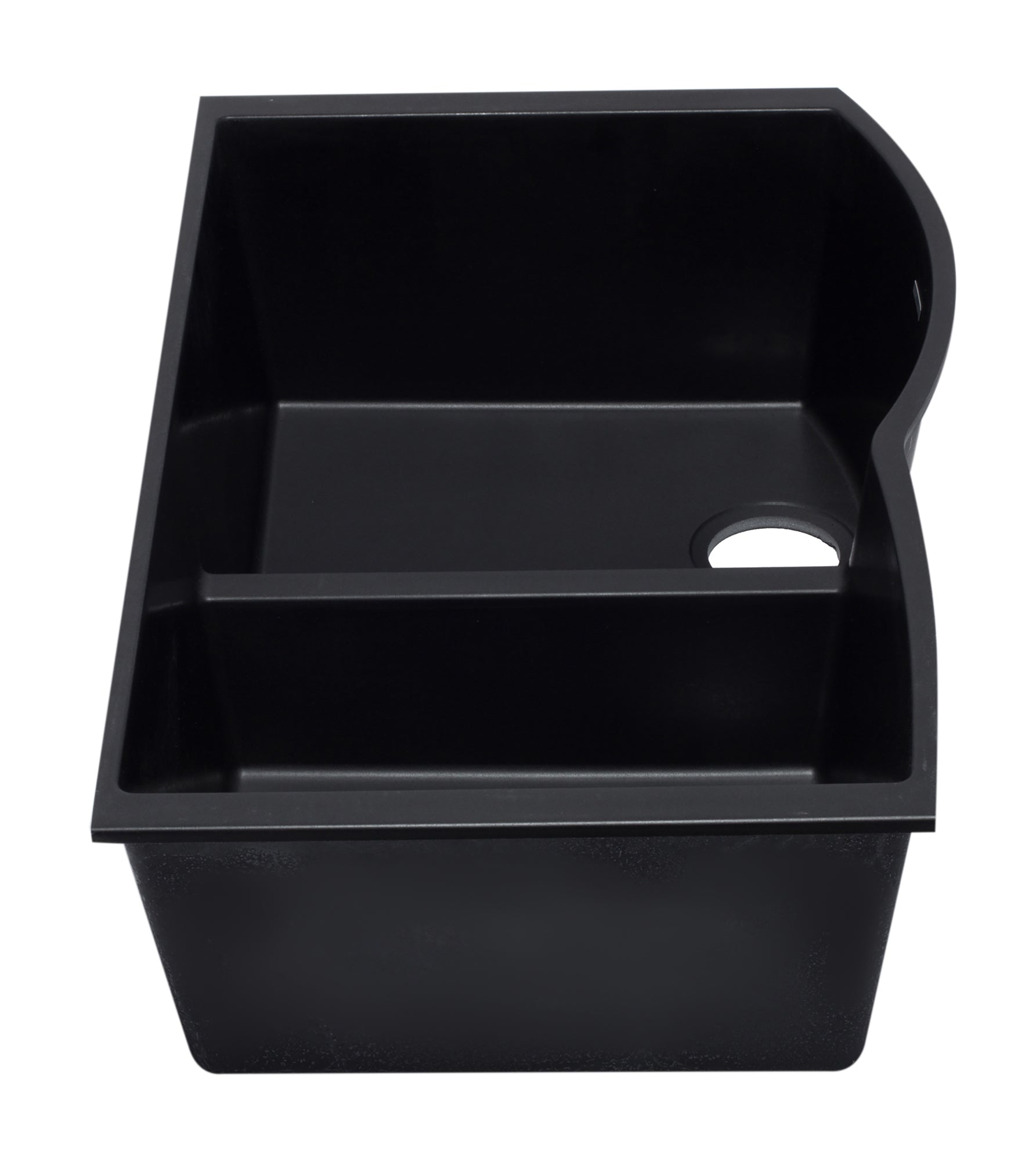 ALFI brand AB3320UM 33" Double Bowl Undermount Granite Composite Kitchen Sink