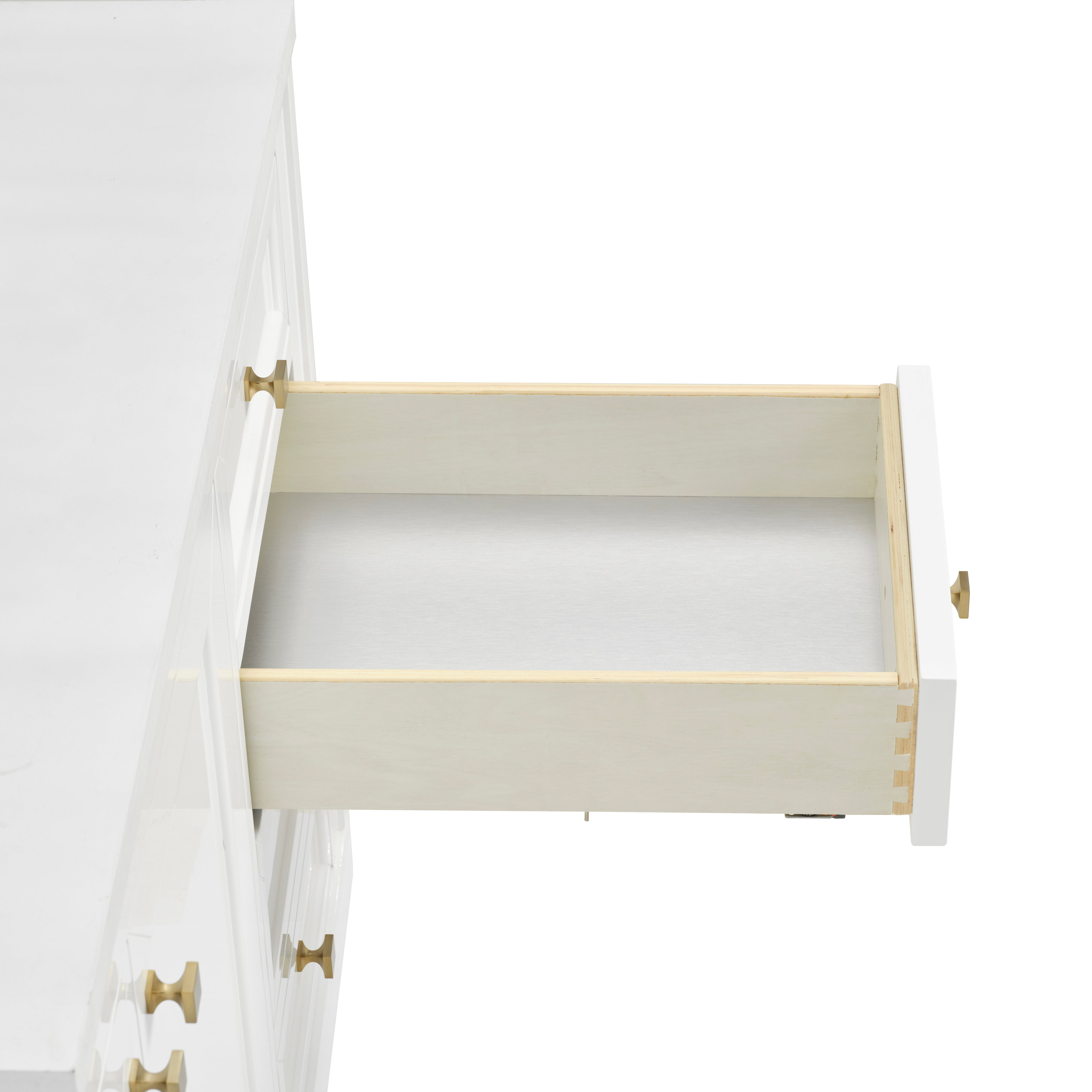 James Martin Chicago 60" Single Vanity in Glossy White with 3cm Countertop