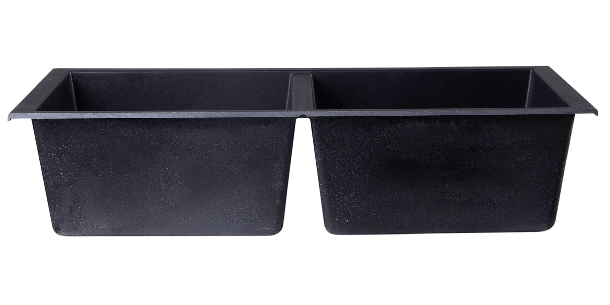 ALFI brand AB3420UM 34" Undermount Double Bowl Granite Composite Kitchen Sink
